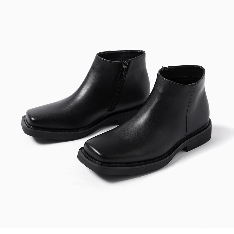 Luxury Fashion Black Men Casua - đánh giá và giá Men Formal Wear With Boots