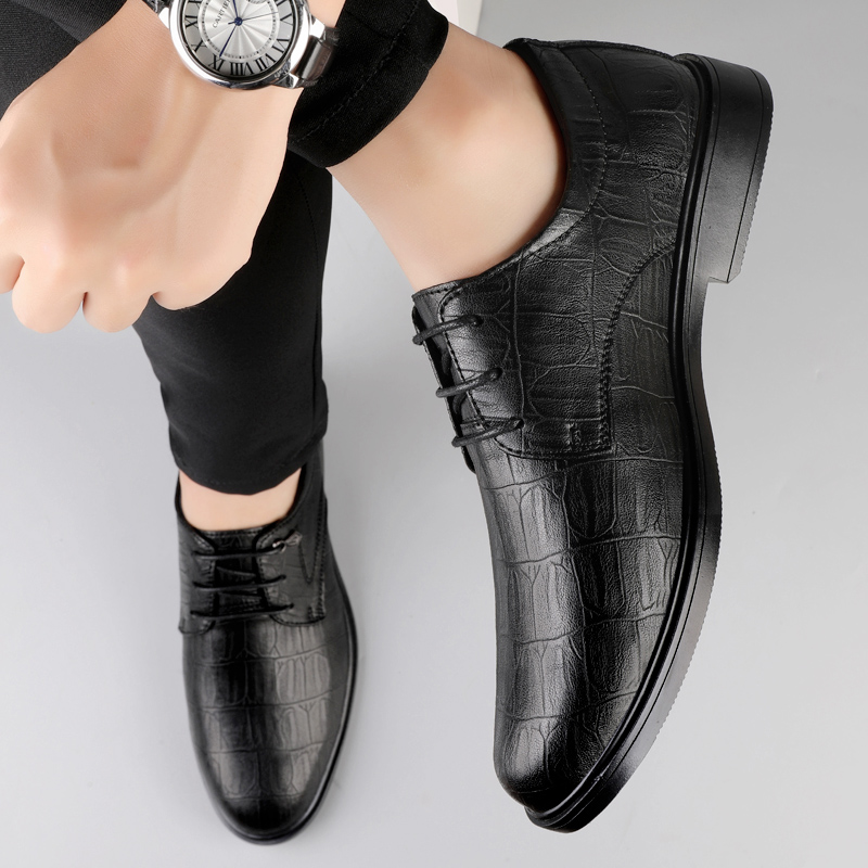 Men Formal Genuine Leather Cas - đánh giá và giá Formal Men Daily Wear Footwear