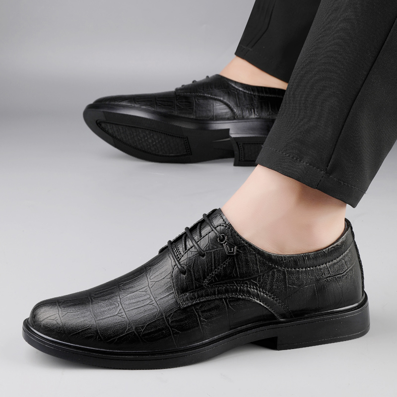 Men Formal Genuine Leather Cas - đánh giá và giá Formal Men Daily Wear Footwear