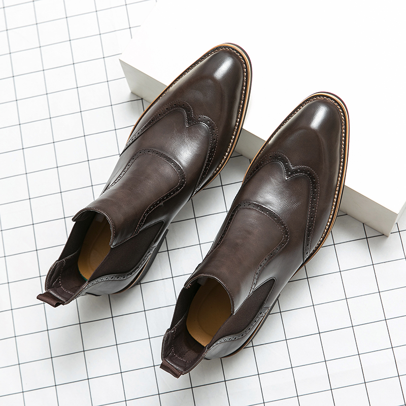 British style mens fashion che - đánh giá và giá Men Formal Wear With Boots