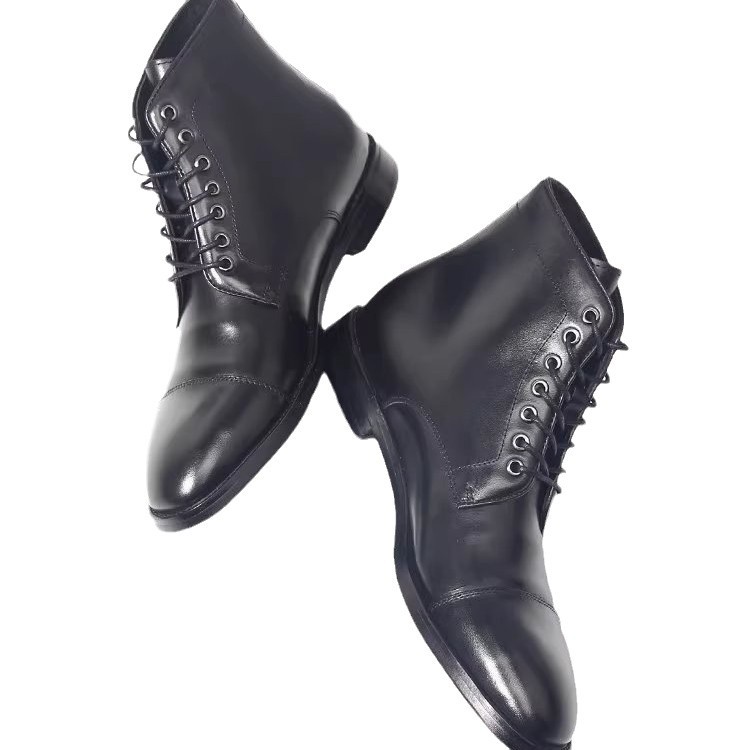 Men's Handmade Genuine Leather - đánh giá và giá Men Formal Wear With Boots