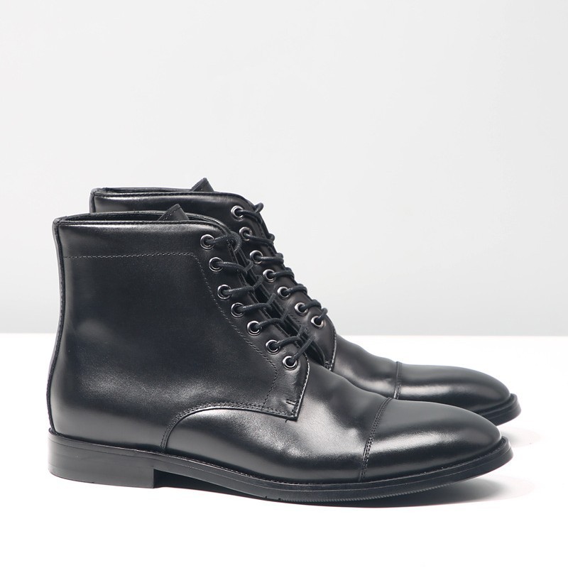 Men's Handmade Genuine Leather - đánh giá và giá Men Formal Wear With Boots