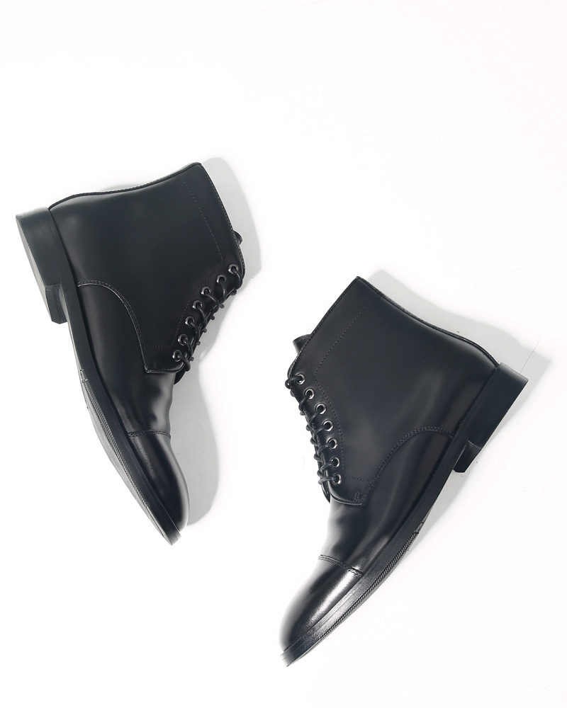 Men's Handmade Genuine Leather - đánh giá và giá Men Formal Wear With Boots