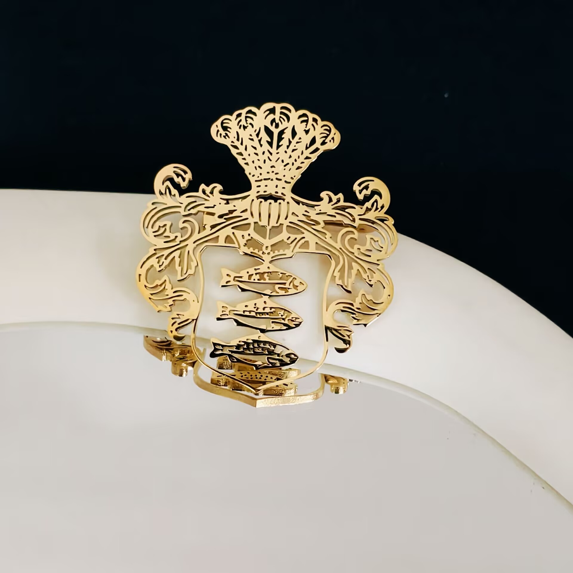 Custom Stainless Steel Brooch  - đánh giá và giá Tuxedo Lapel Pin